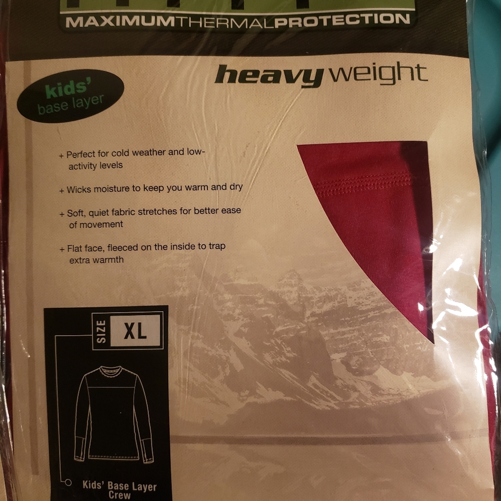 Heavy Weight Pink base layer Size XL (Cabela's MTP)